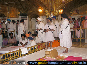 night sewa, ishnaan sewa at golden temple amritsar